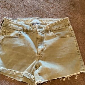 American eagle hi rise shorts